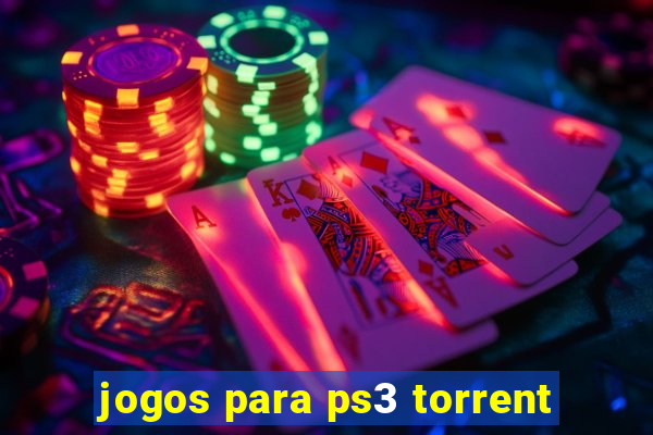 jogos para ps3 torrent